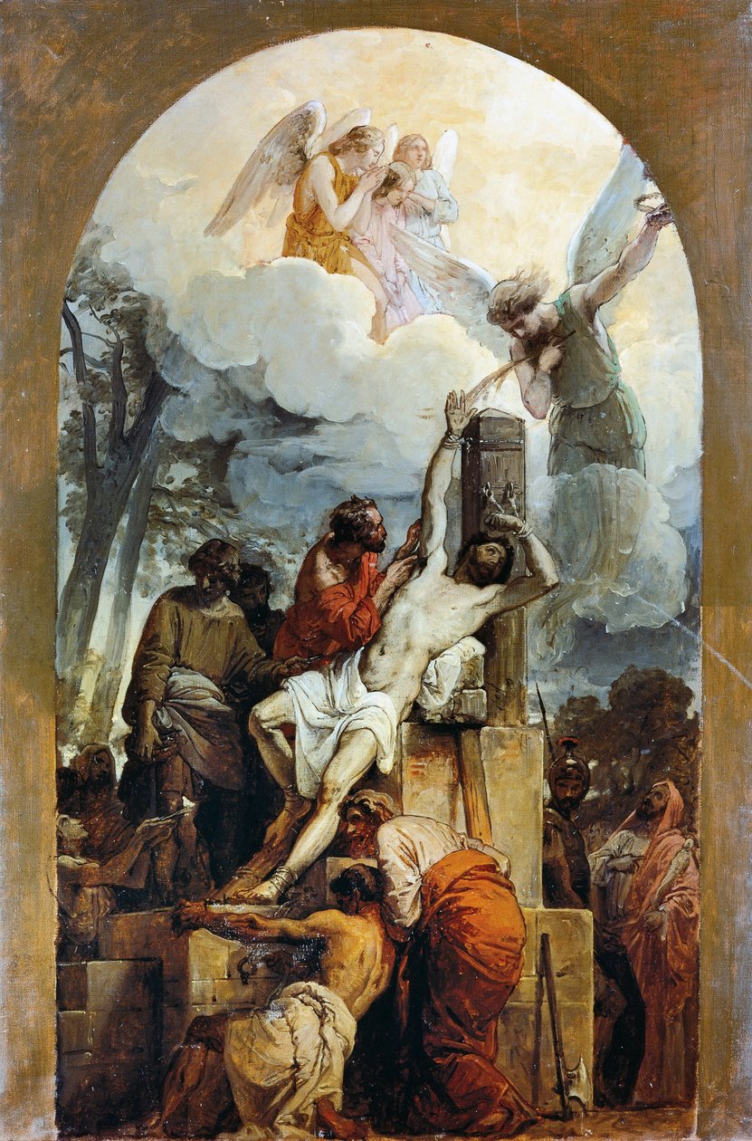 O Martírio de São Bartolomeu de Francesco Hayez
