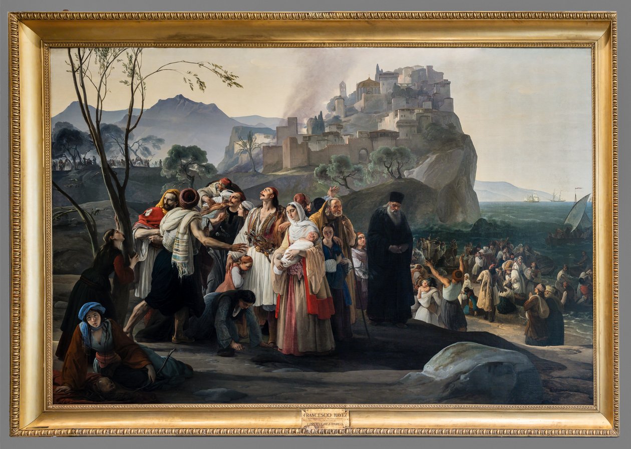 o puff dos refúgios leu de Francesco Hayez