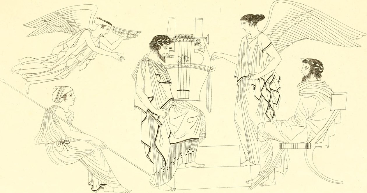 INGHIRAMI(1835) Pinturas de Vasos Fictícios Vol3 T290 (14598250600) de Francesco Inghirami