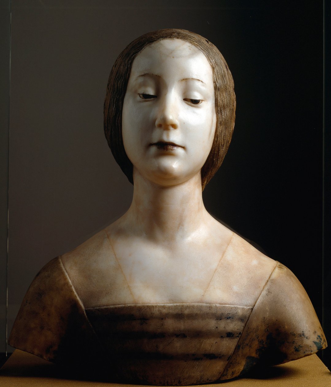 Busto de mulher, conhecido como Isabel de Aragão de Francesco Laurana