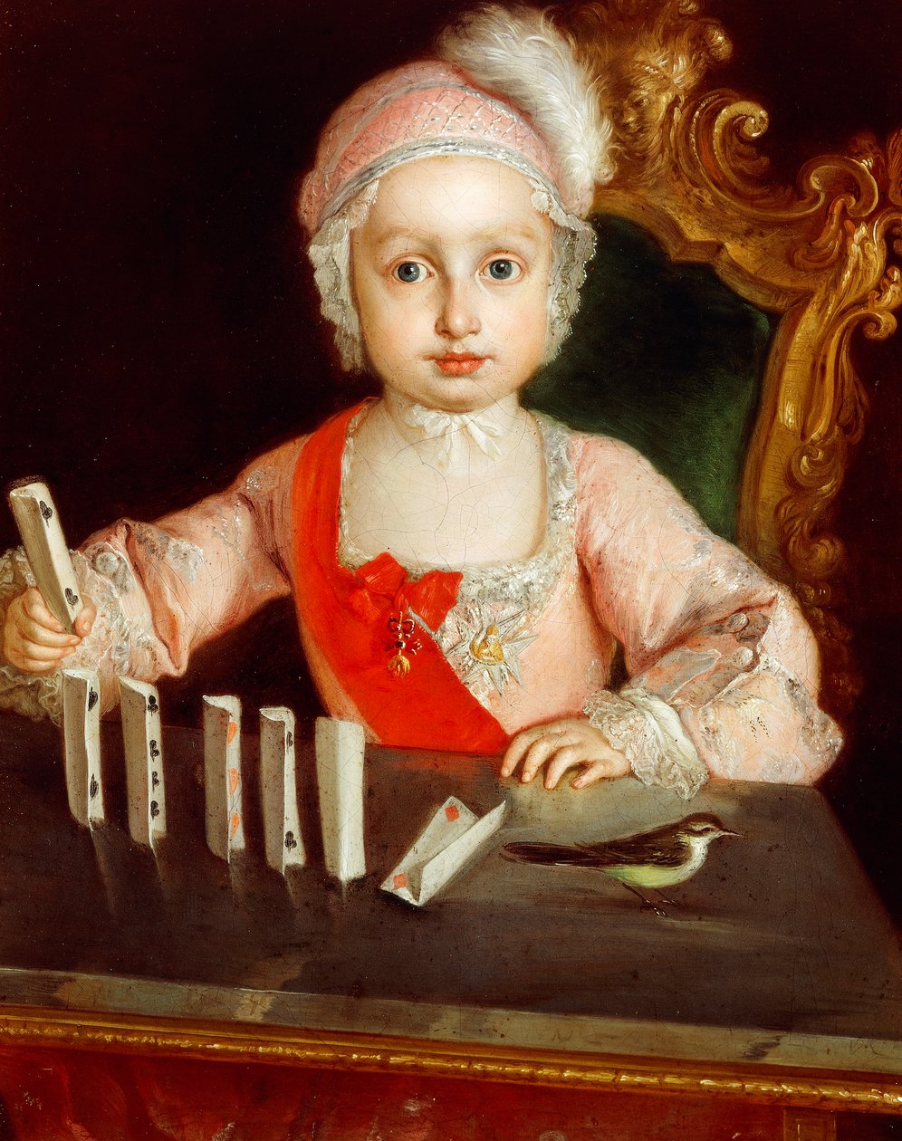 Retrato do Infante Antonio Pascual de Espanha (Itália) de Francesco Liani