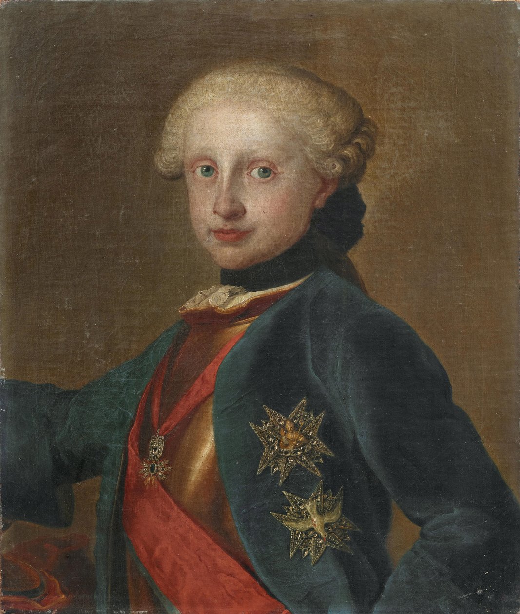 Retrato do rei Fernando IV de Nápoles e Sicília 1751-1825. de Francesco Liani