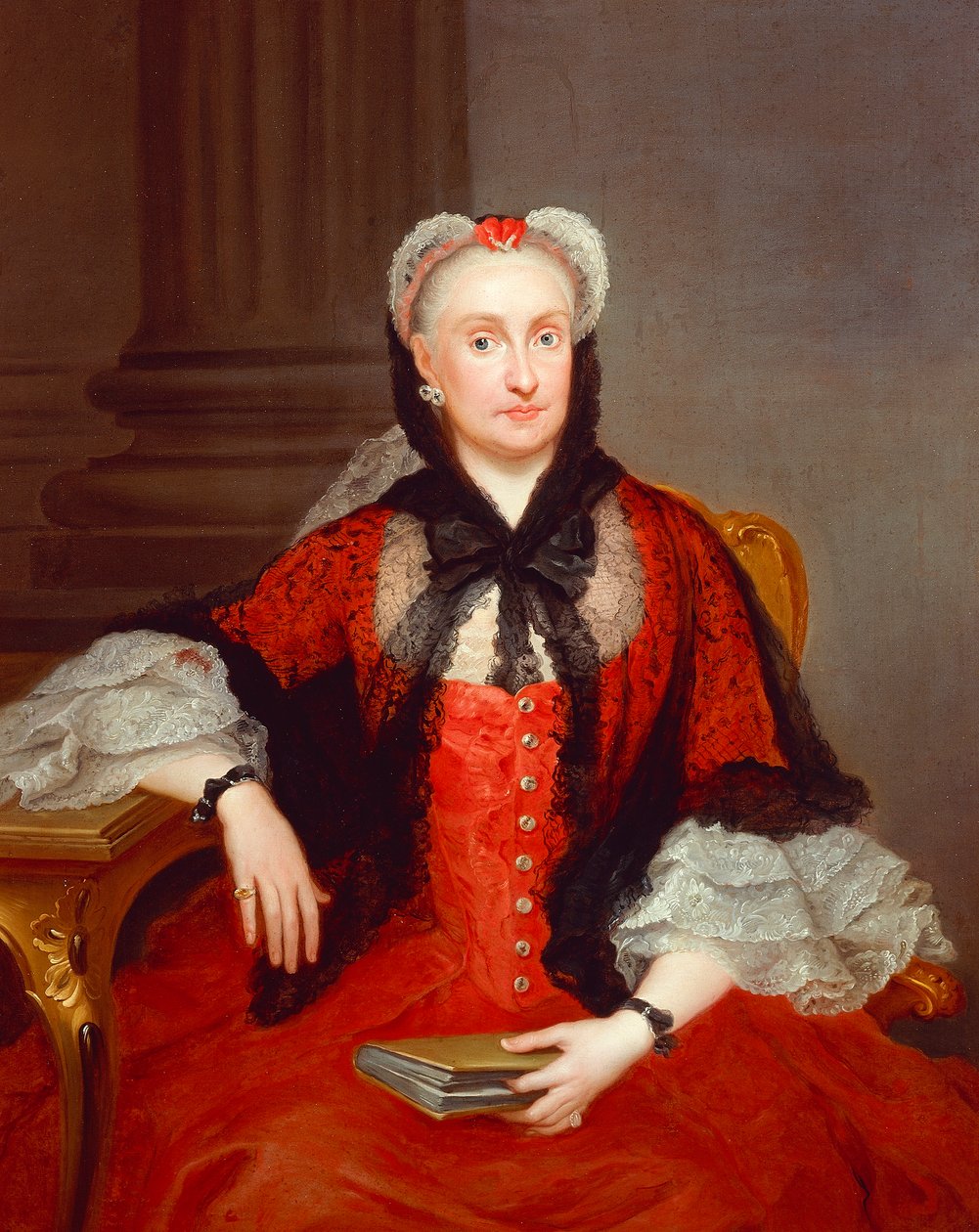 Retrato de Maria Amalia da Saxônia (Dresden de Francesco Liani