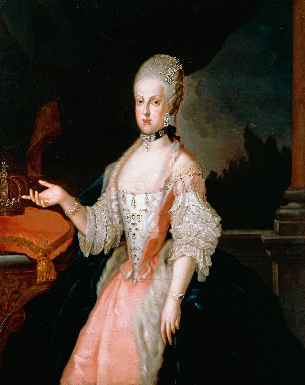 Retrato de Maria Carolina da Áustria (Viena de Francesco Liani