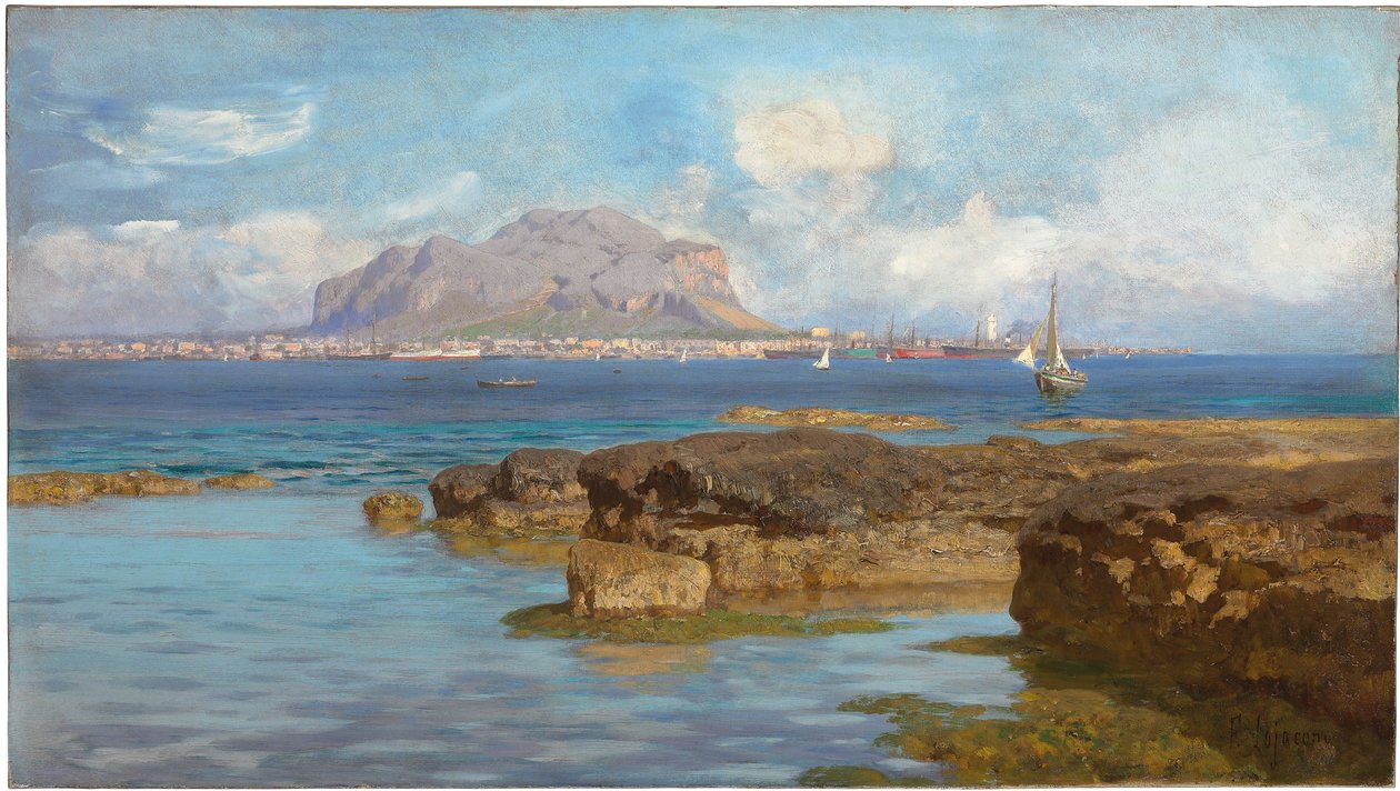 Monte Pellegrino, Palermo, Sicília de Francesco Lojacono