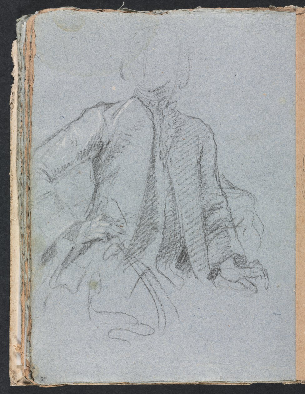 Verona Sketchbook: Gentleman (página 54) de Francesco Lorenzi