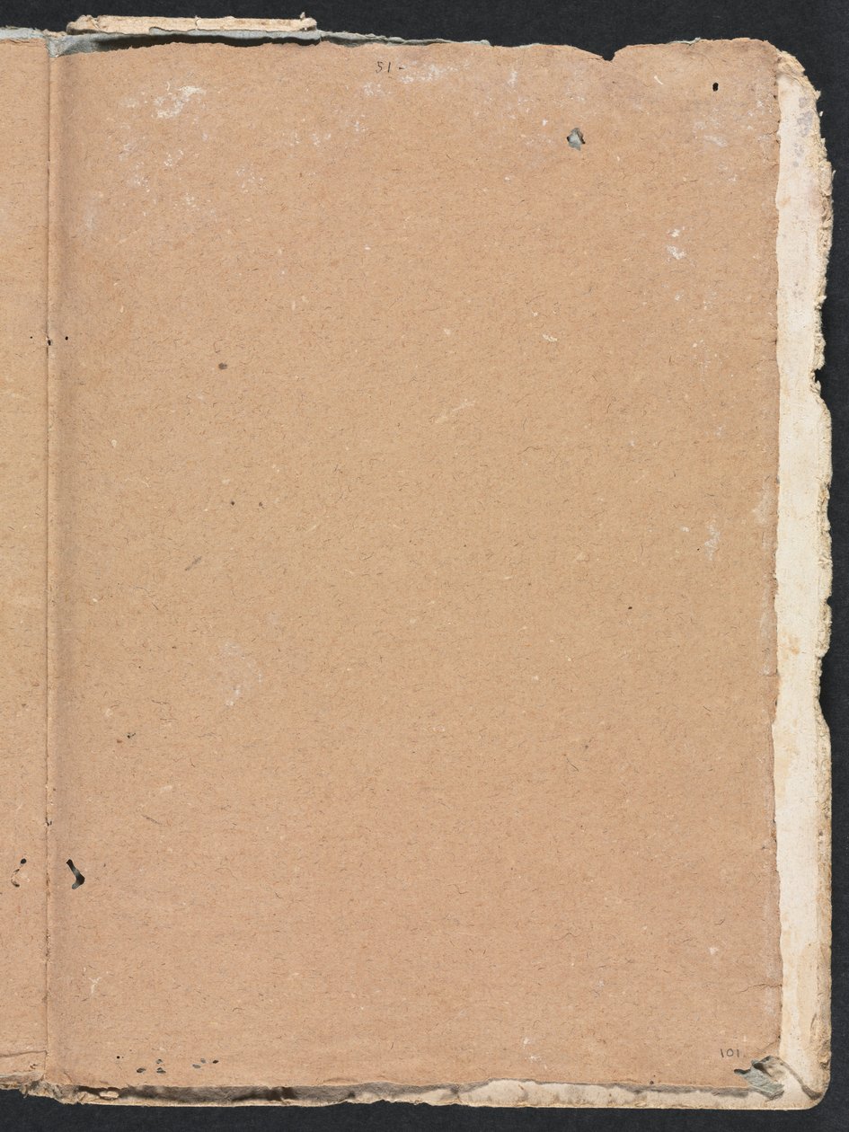 Caderno de desenho de Verona: página 101, 1760. de Francesco Lorenzi