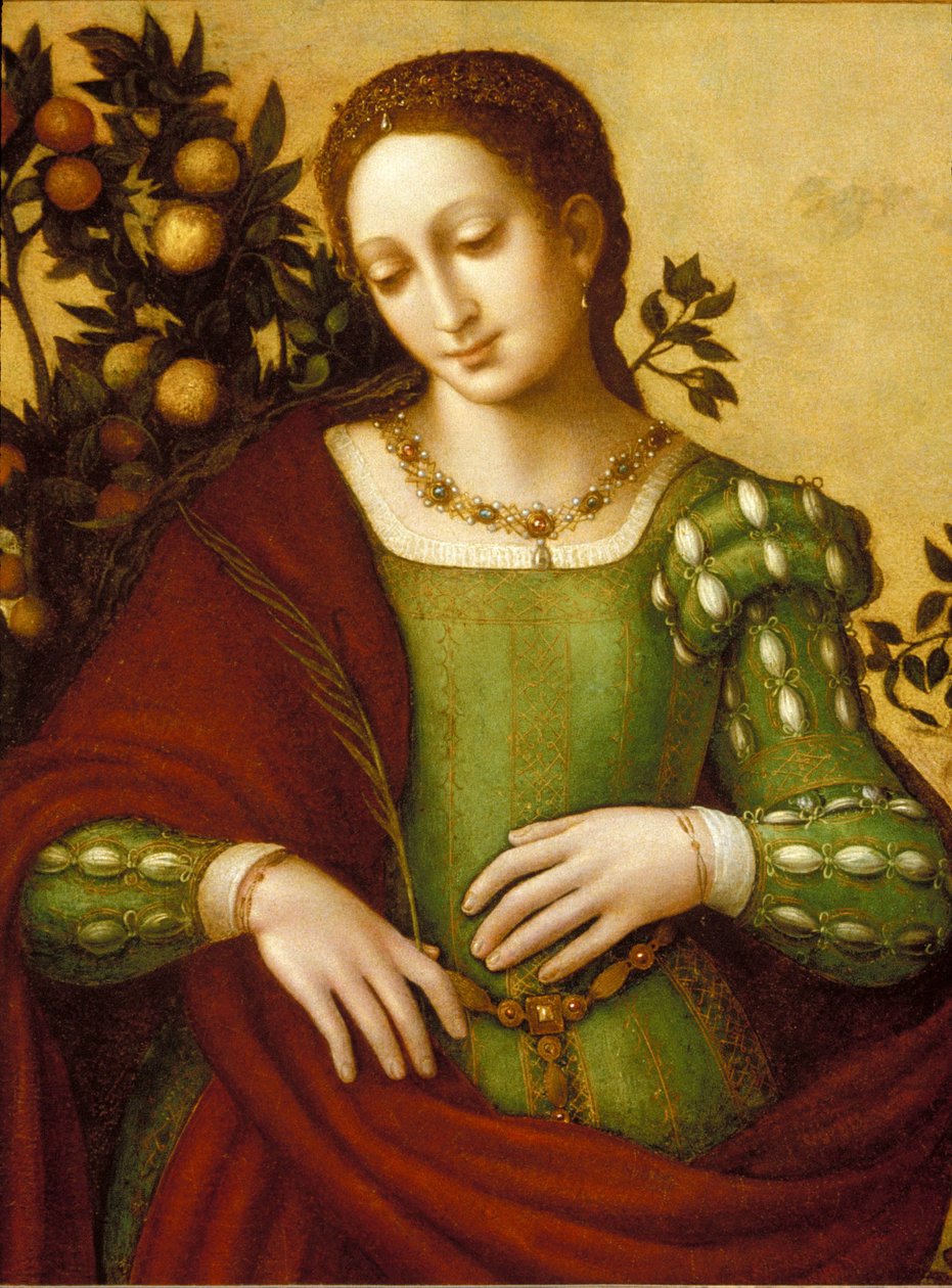 Mulher Santa de Francesco Melzi