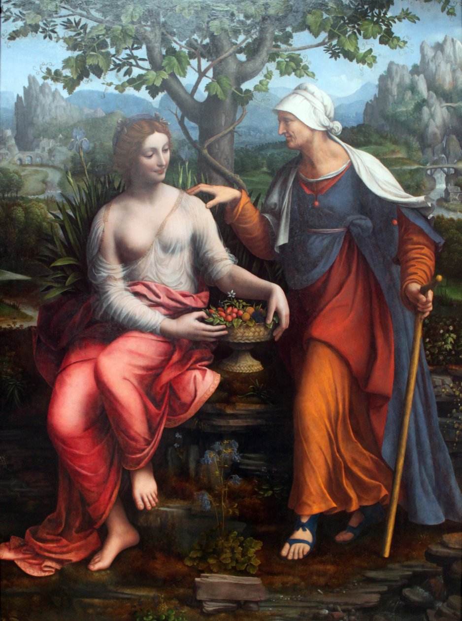 Vertumnus e Pomona de Francesco Melzi
