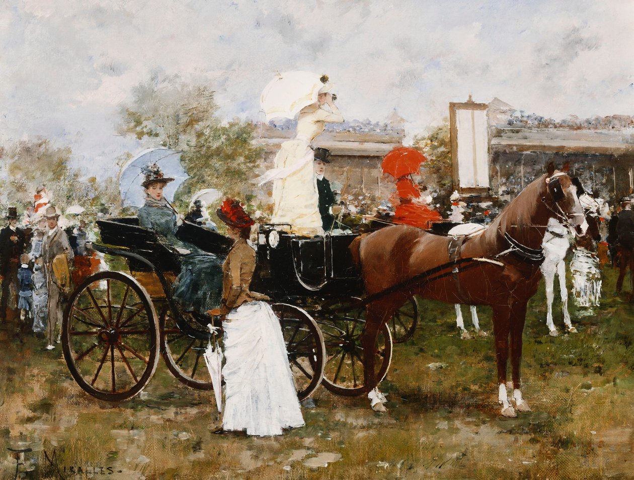 Nas corridas, de Francesco Miralles Galaup