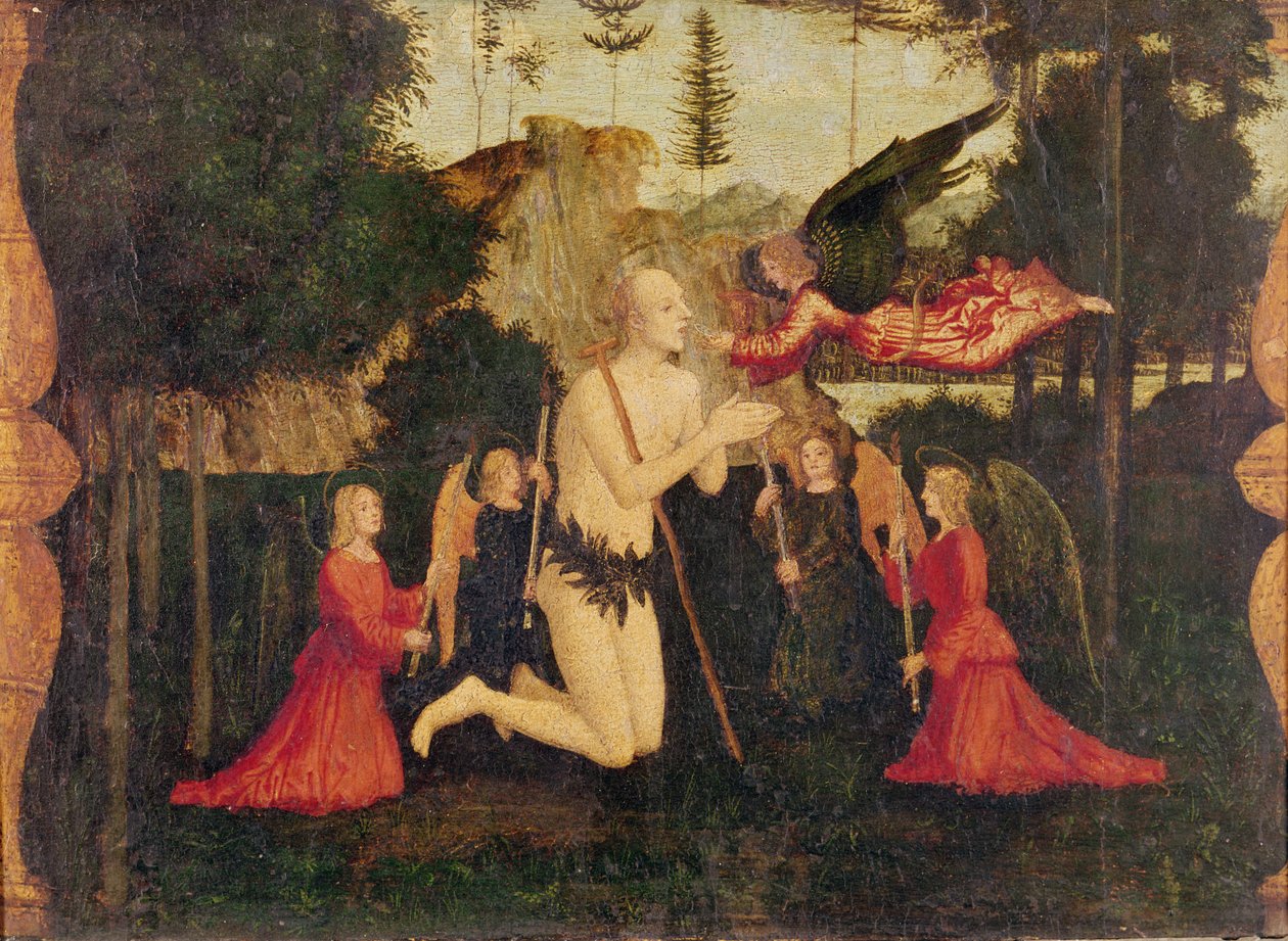 Comunhão de São Onuphrius de Francesco Morone