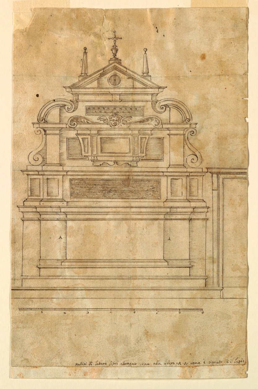 Projeto para um Altar de Francesco Mosca