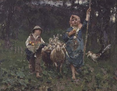 Pastorinhos de Francesco Paolo Michetti