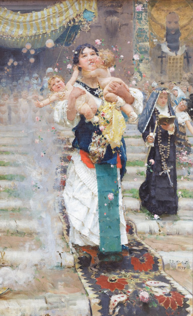 A mamã de Francesco Paolo Michetti