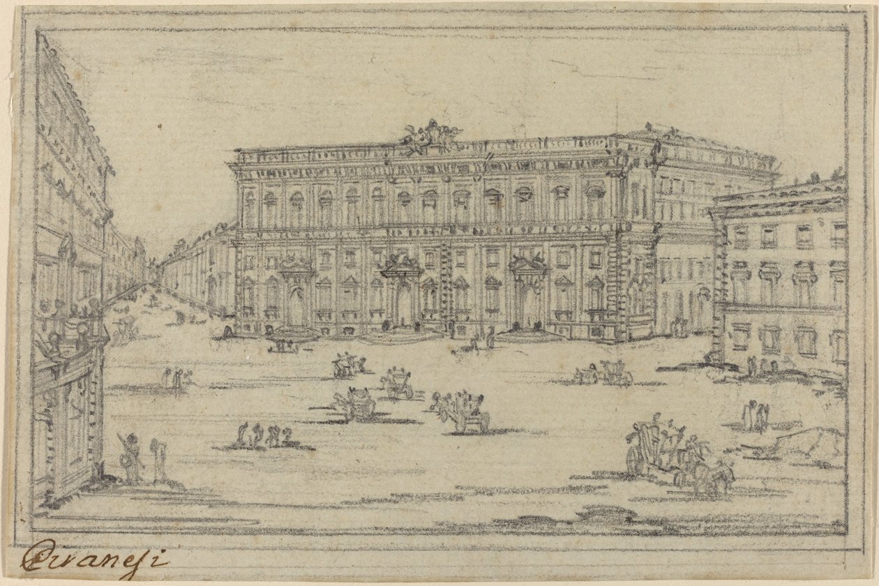 Palazzo della Consulta de Francesco Piranesi