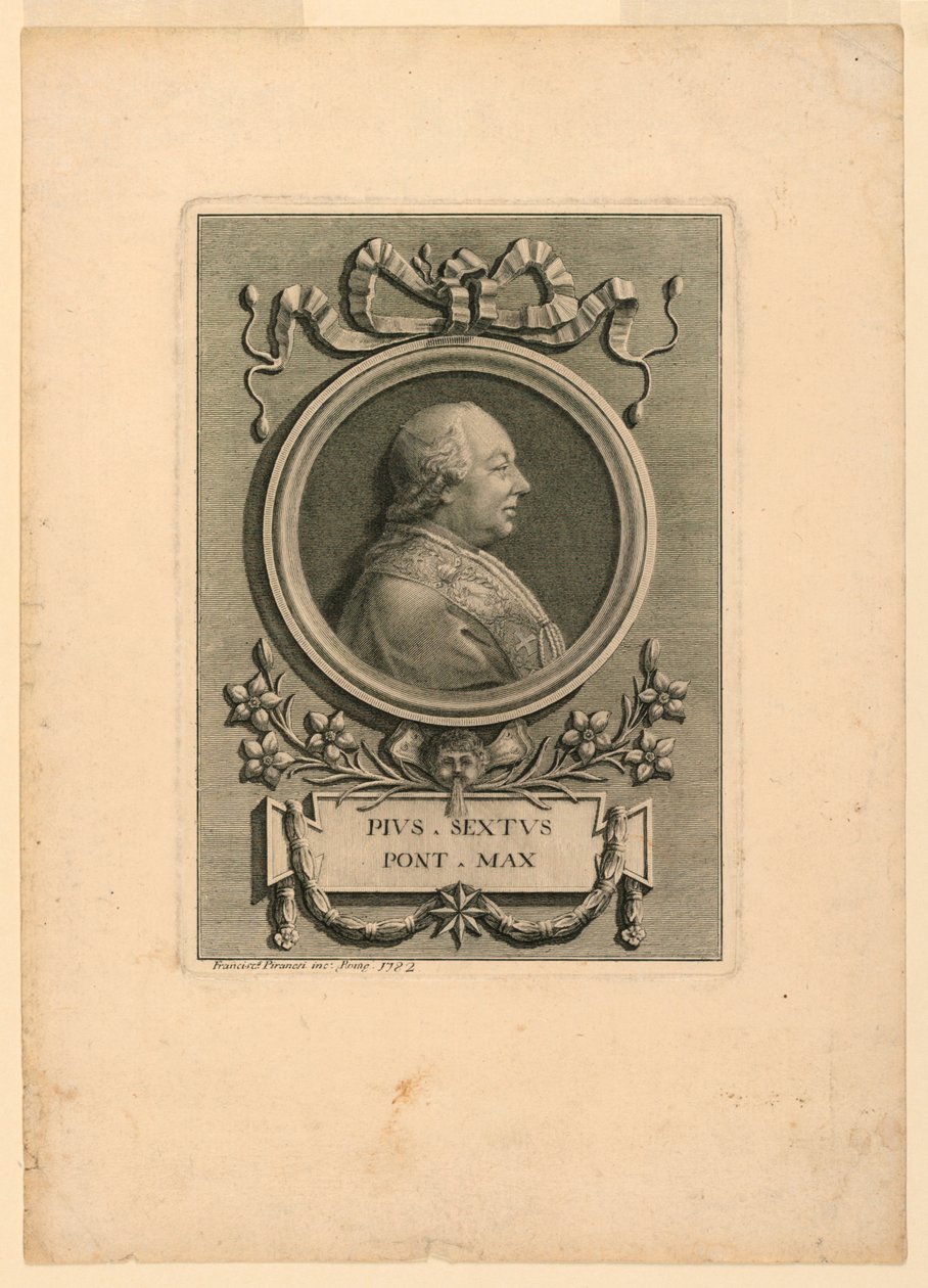 Papa Pio VI (1775-1799) de Francesco Piranesi