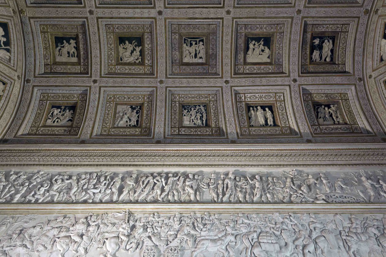 Sala dos Estuques Sala dos Estuques do Palazzo del Tè, 1526-1534 de Francesco Primaticcio