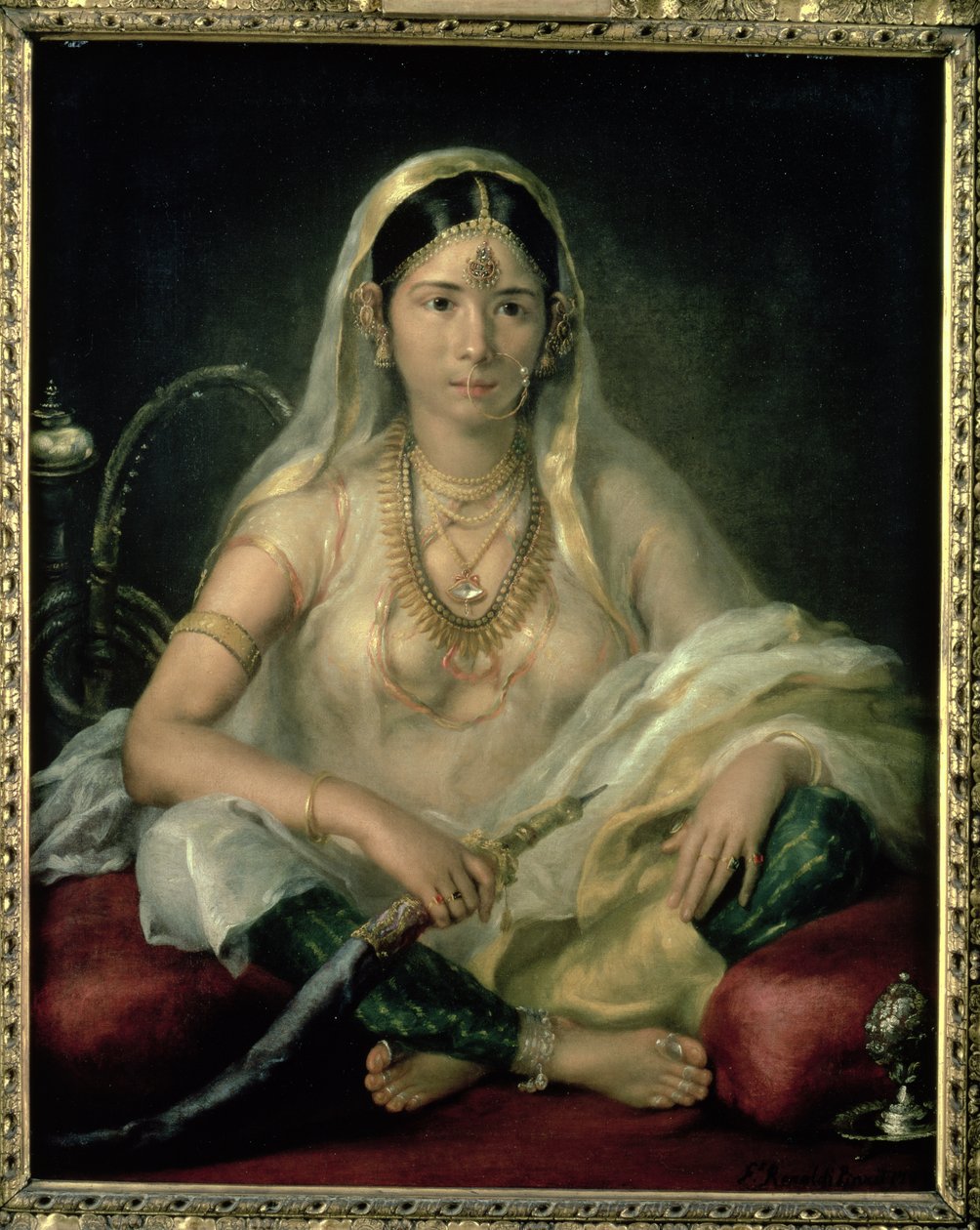 Retrato de uma senhora soberana, 1787 de Francesco Renaldi