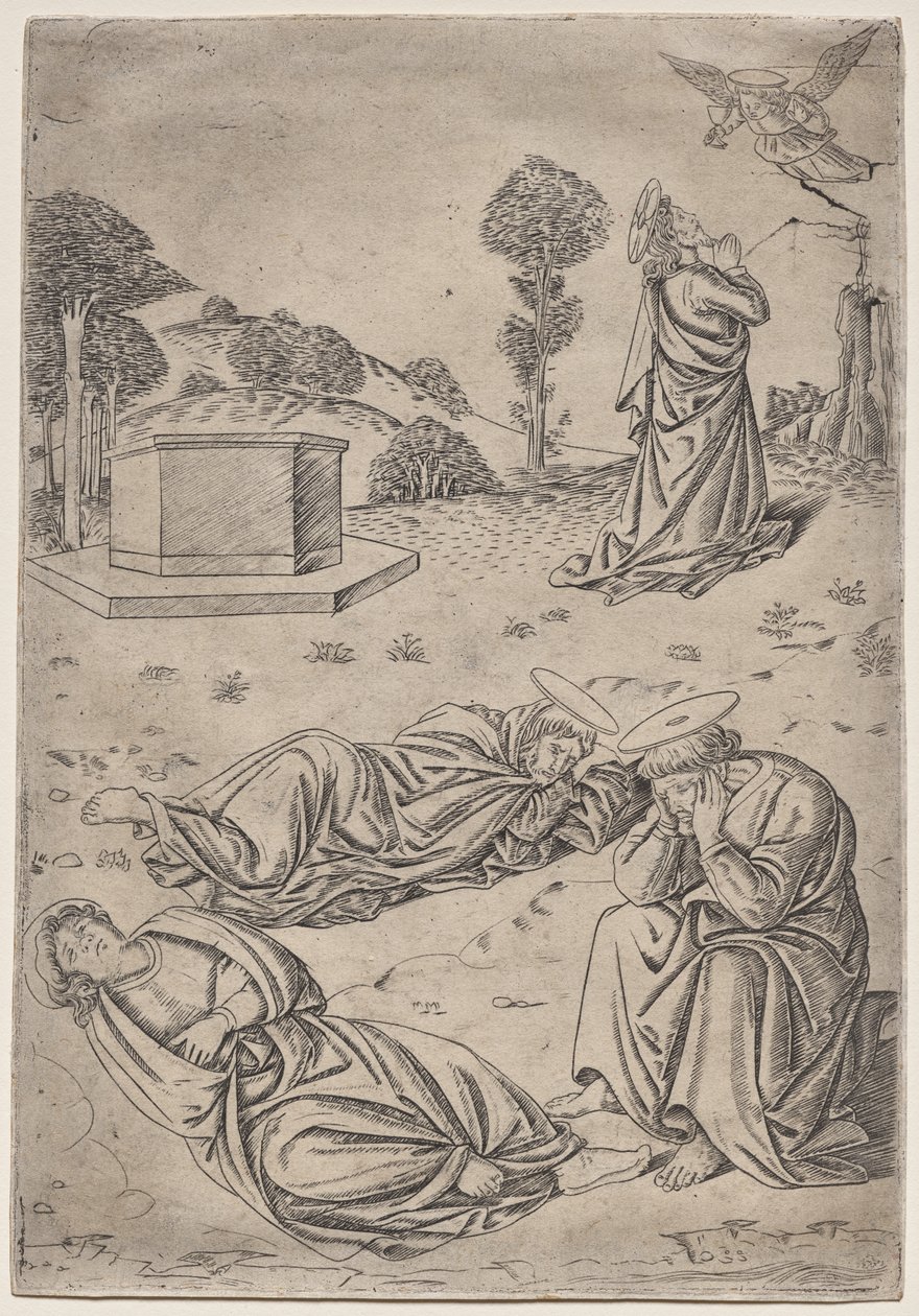 Agonia no Jardim de Francesco Rosselli
