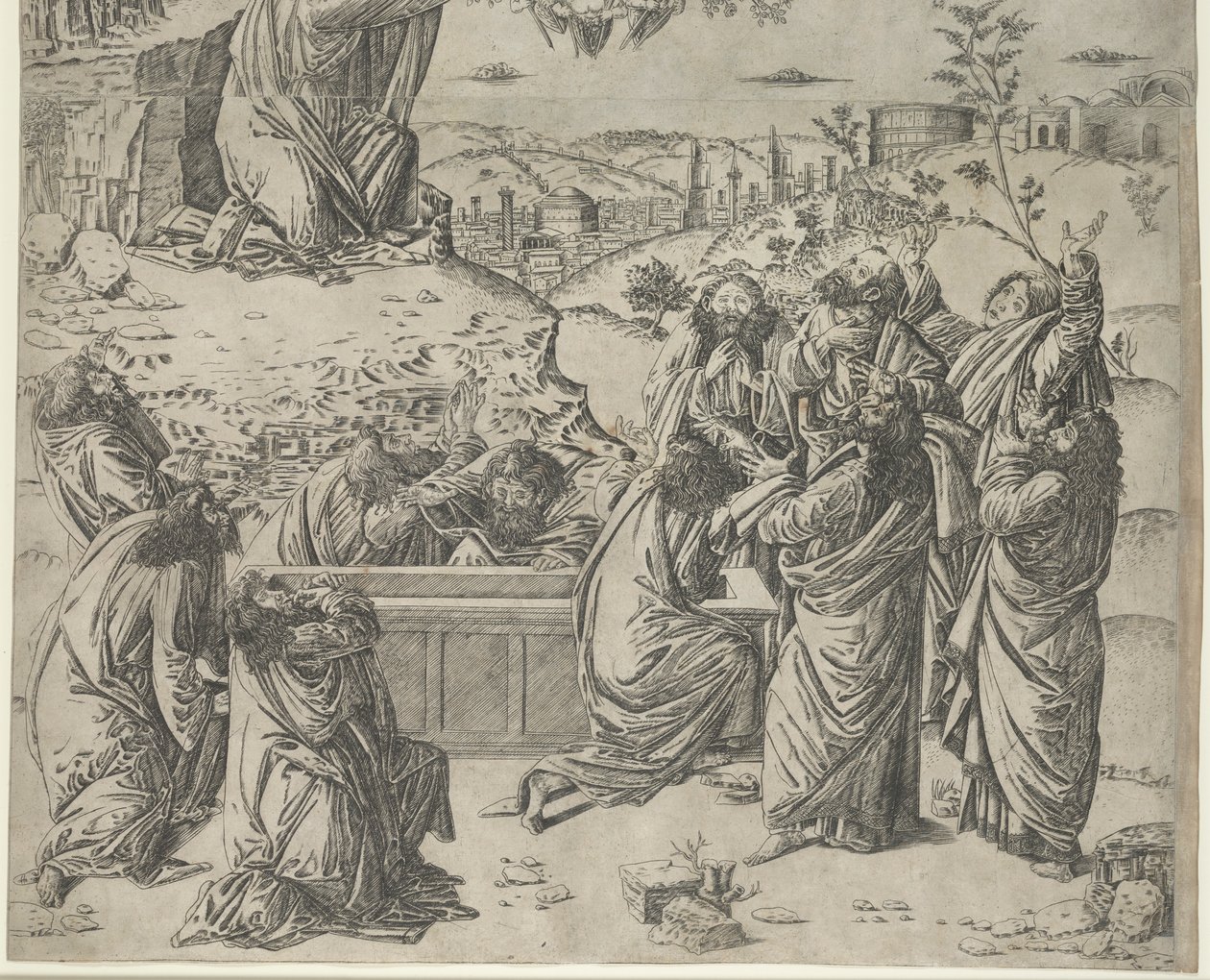 A Assunção da Virgem, c. 1495 de Francesco Rosselli