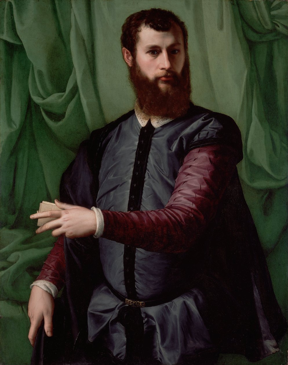 Retrato de um homem de Francesco Salviati