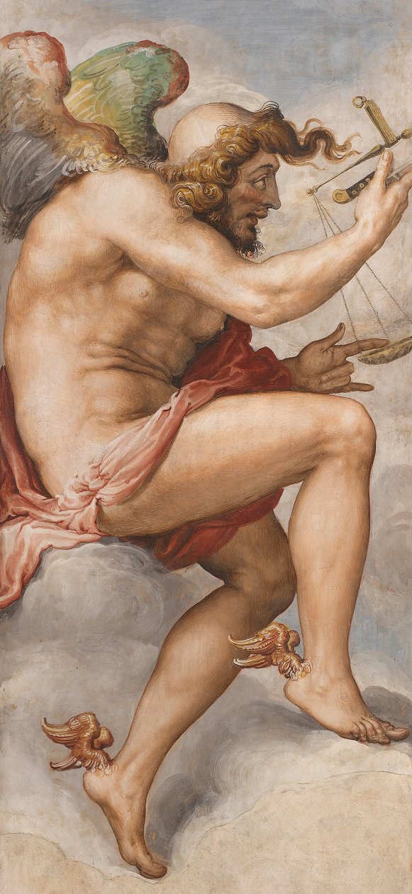 O tempo como ocasião (Kairos) de Francesco Salviati
