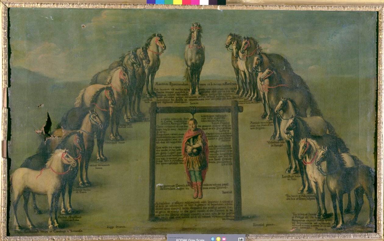 Soldado romano no patíbulo de Francesco Simonini