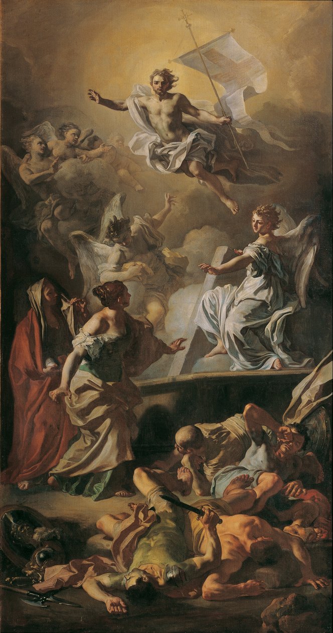 ressurreição de Cristo de Francesco Solimena