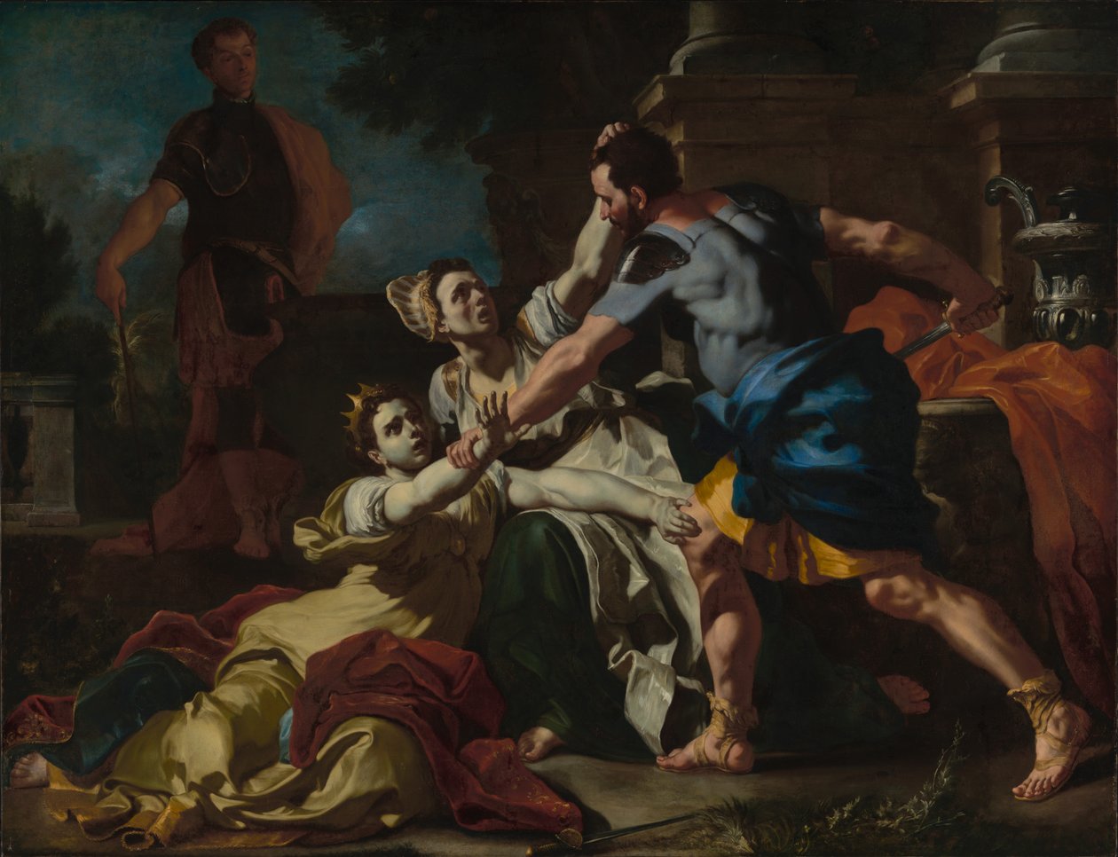 A morte de Messalina de Francesco Solimena