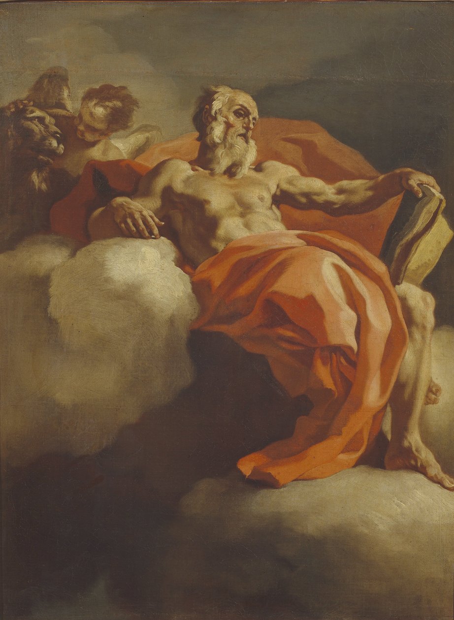São Jerônimo, ca 1693. de Francesco Solimena