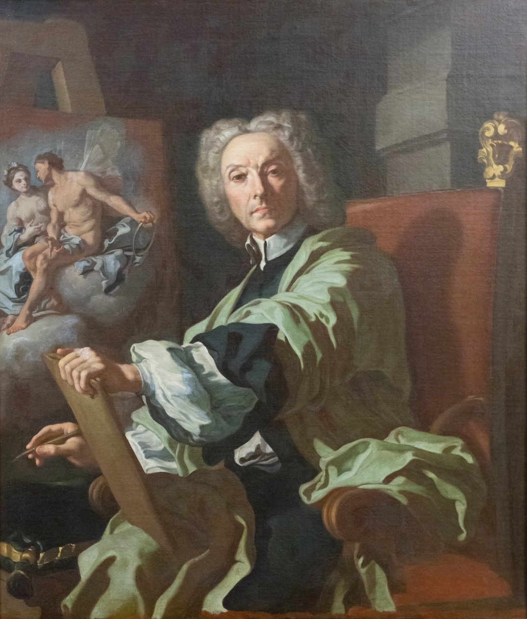 Auto-retrato de Francesco Solimena