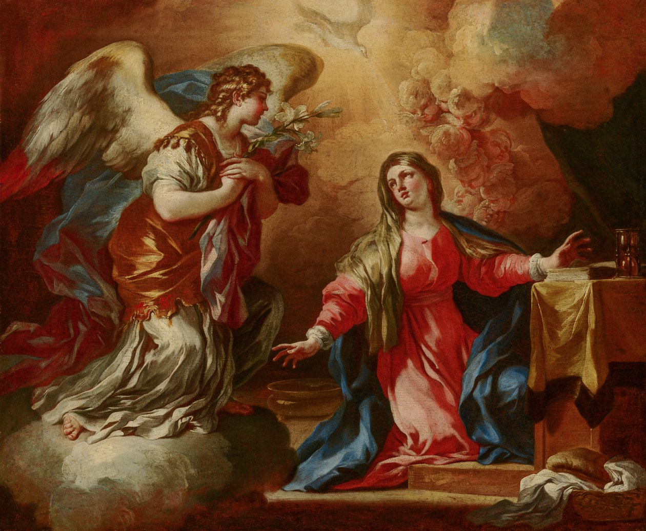 A Anunciação de Francesco Solimena