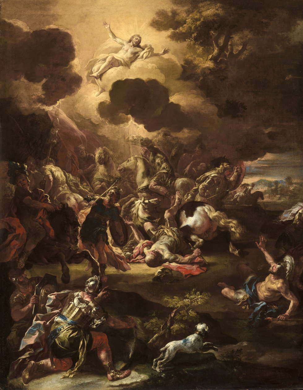 A conversão de Saulo de Francesco Solimena