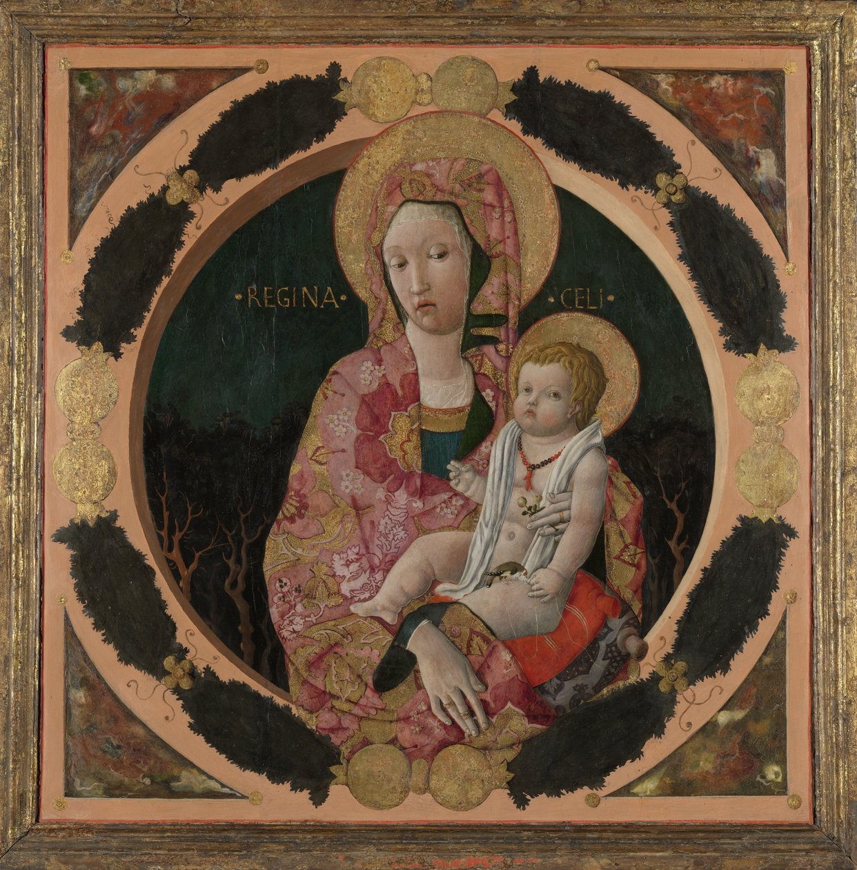 Virgem e Menino de Francesco Squarcione