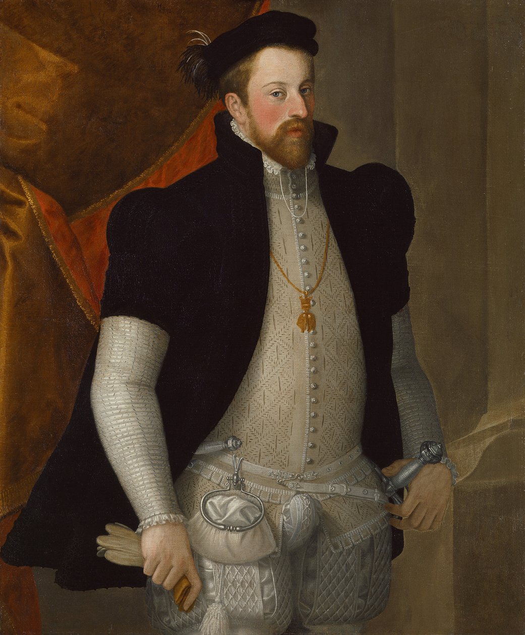 Retrato de Fernão II (1529-1595), Arquiduque da Áustria de Francesco Terzio