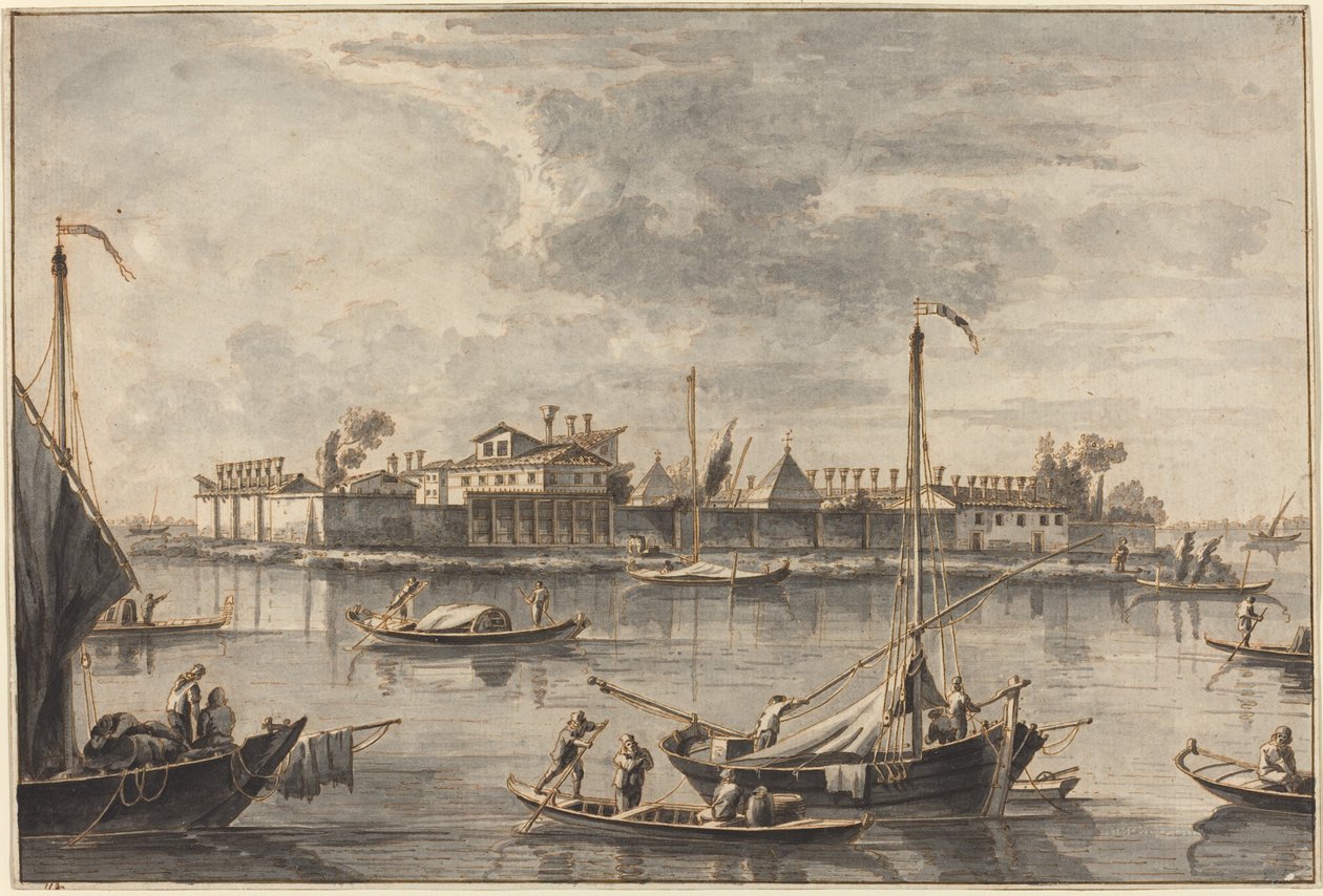 Ilha do Lazzaretto Nuovo de Francesco Tironi
