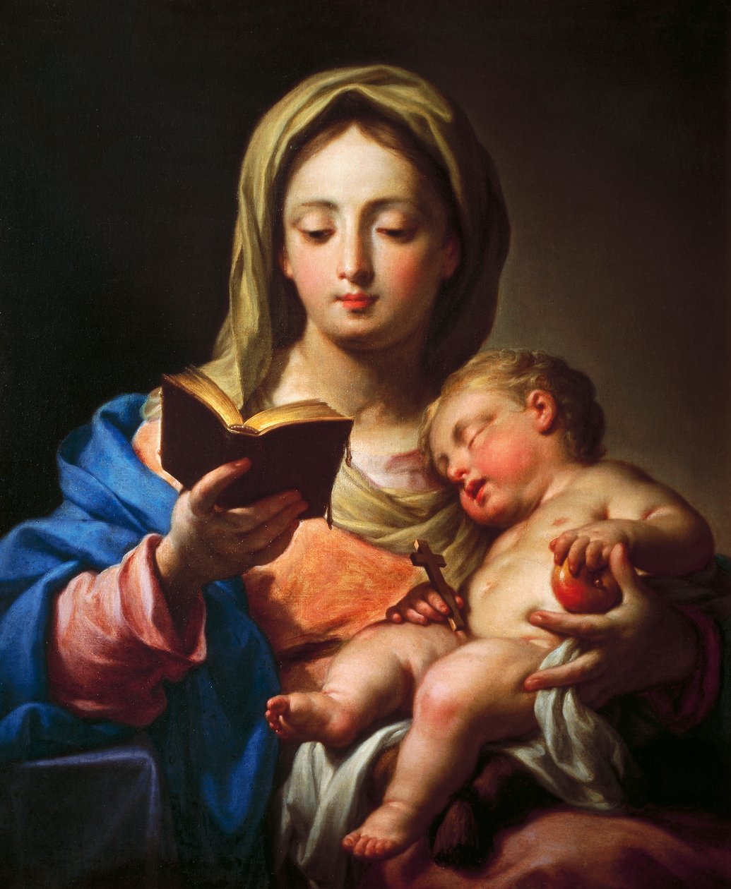 Madonna with Child (óleo sobre tela) de Francesco Trevisani
