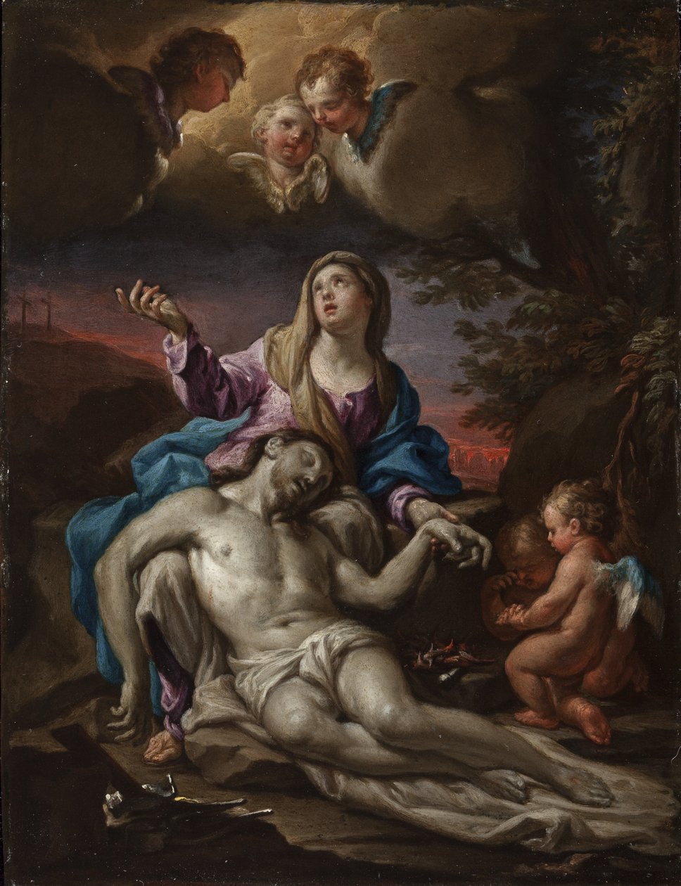 Pietà de Francesco Trevisani