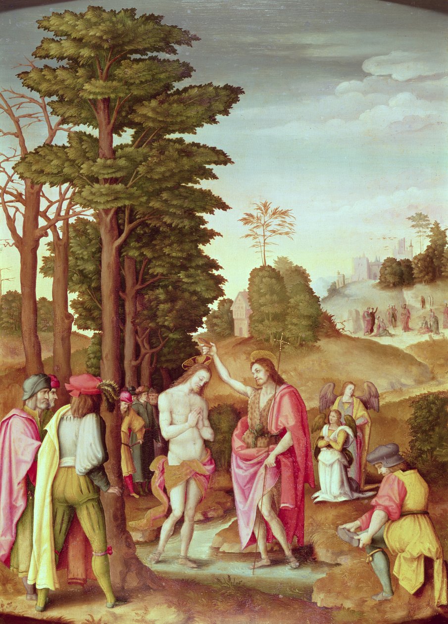 Batismo de Cristo de Francesco Ubertini, Il Bacchiacca