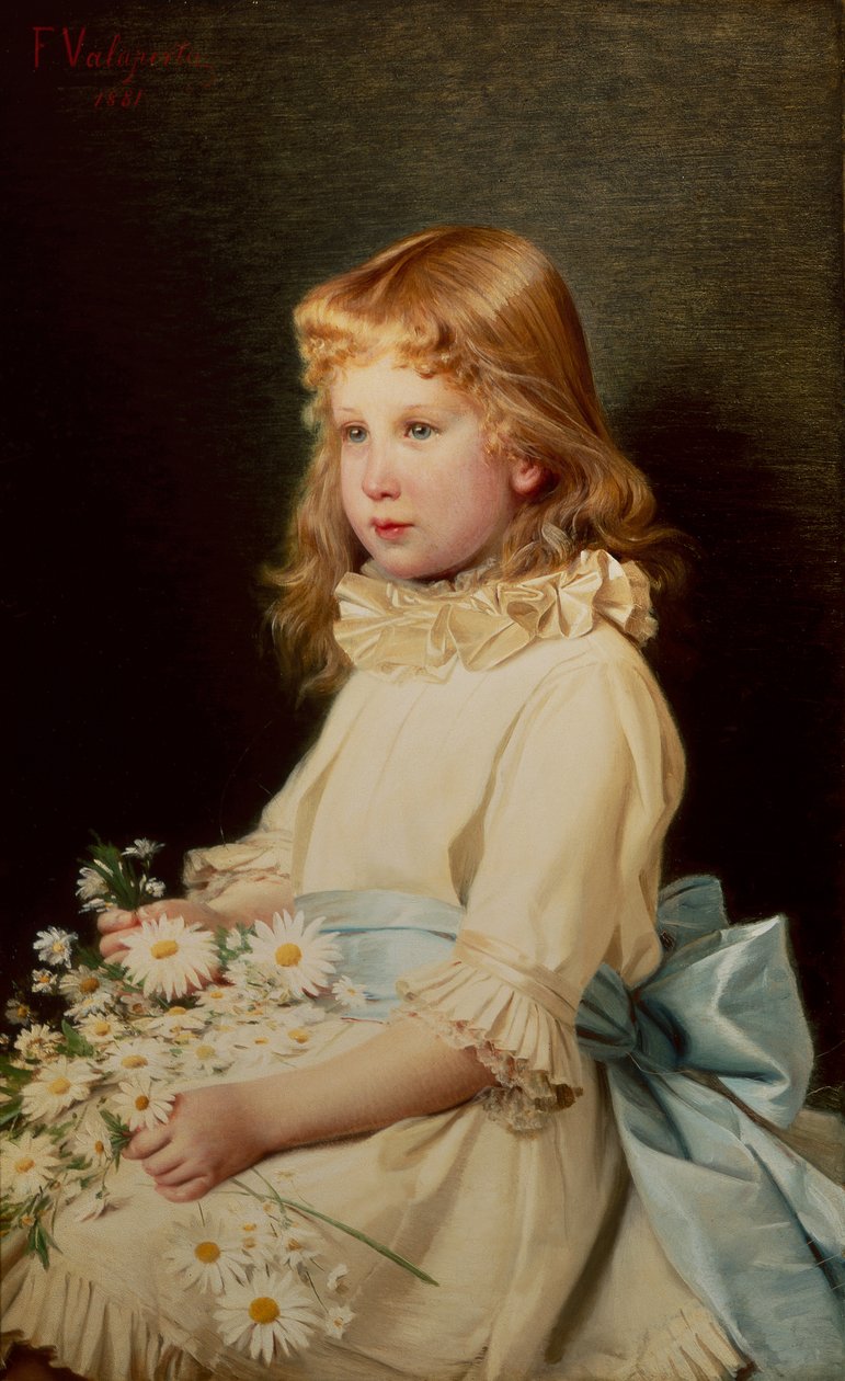 Retrato de Marguerite de Neufville de Francesco Valaperta