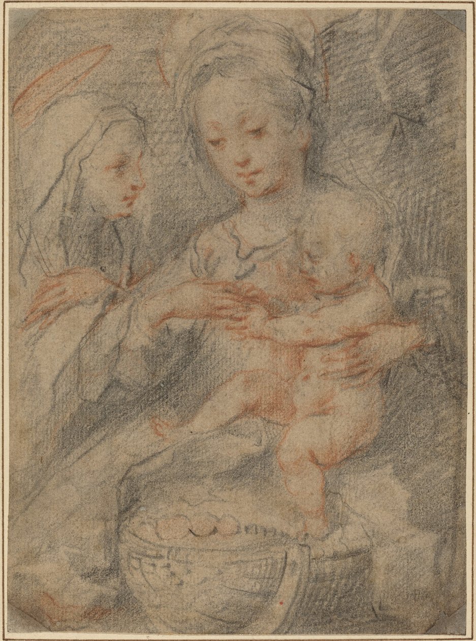 O casamento de Santa Catarina de Francesco Vanni