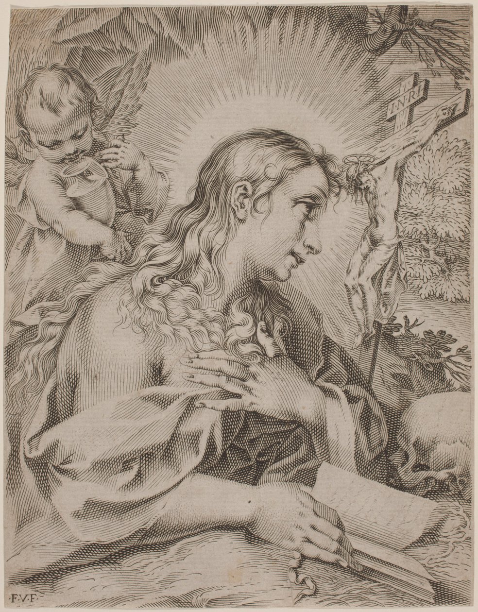 A Madalena Penitente de Francesco Vanni