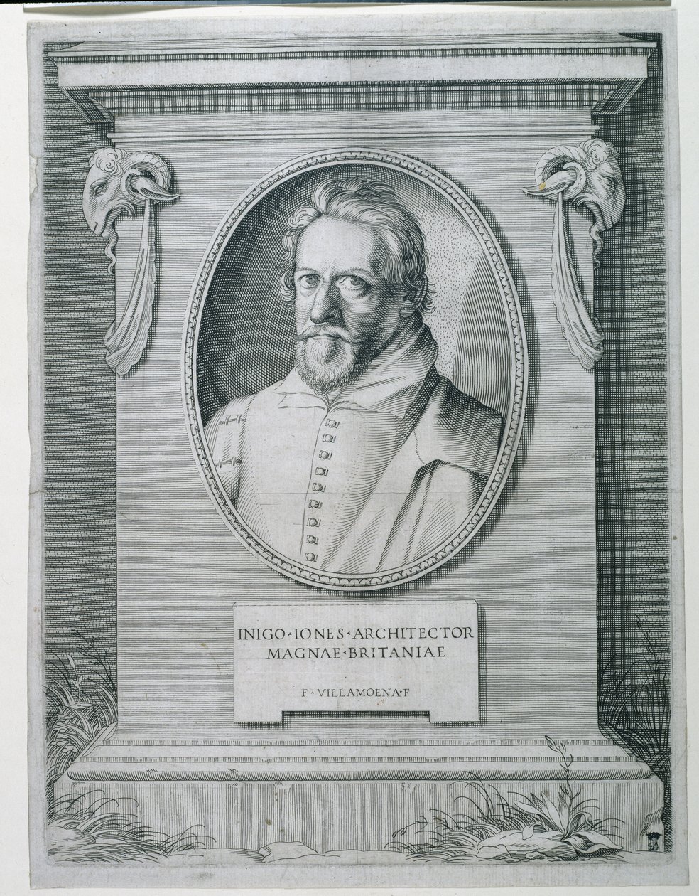 Inigo Jones (gravura) de Francesco Villamena