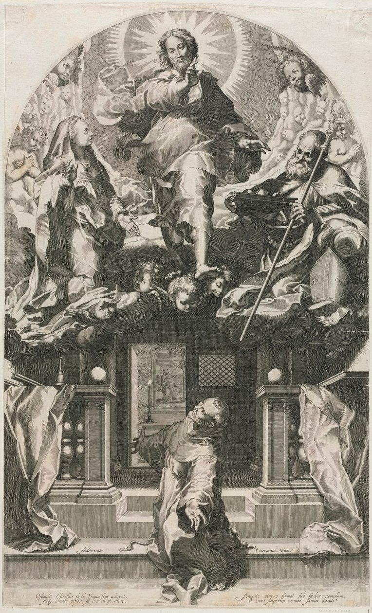 O Êxtase de São Francisco de Francesco Villamena
