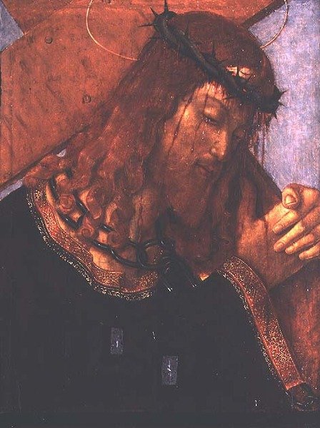 Cristo carregando a Cruz (painel) de Francesco Zaganelli di Bosio