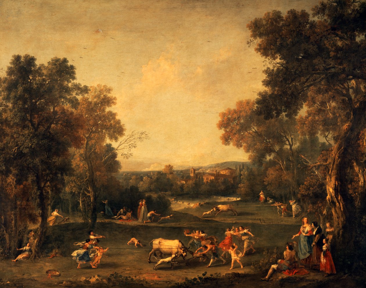 Caça ao Bull-hunting de Francesco Zuccarelli