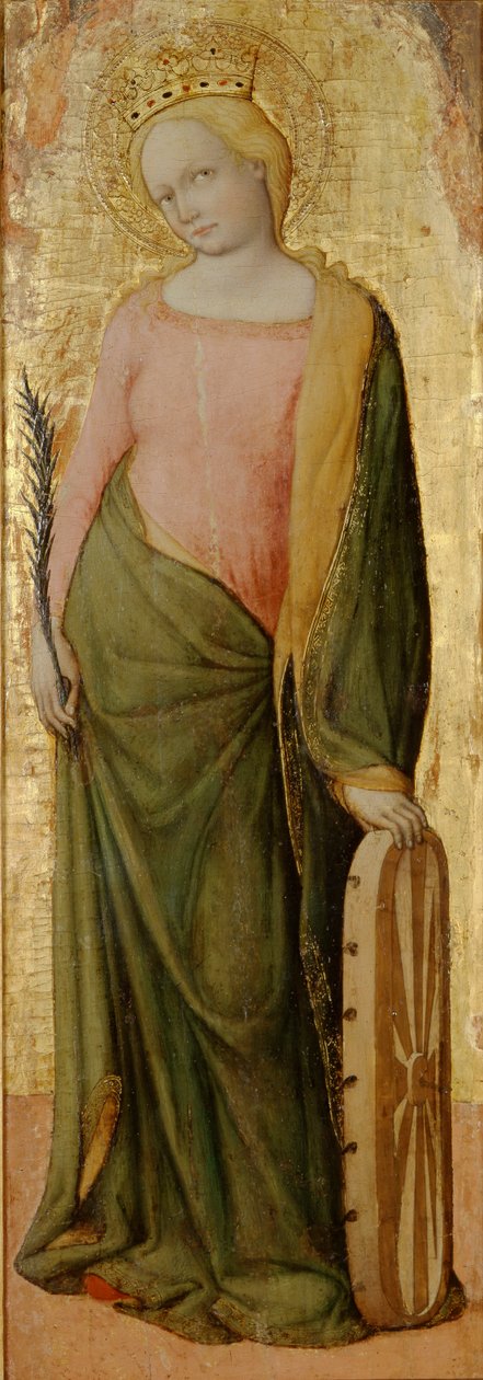 Santa Catarina de Alexandria, c1443-1468 de Francesco de Franceschi