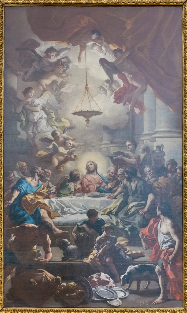 Última ceia de Francesco de Mura
