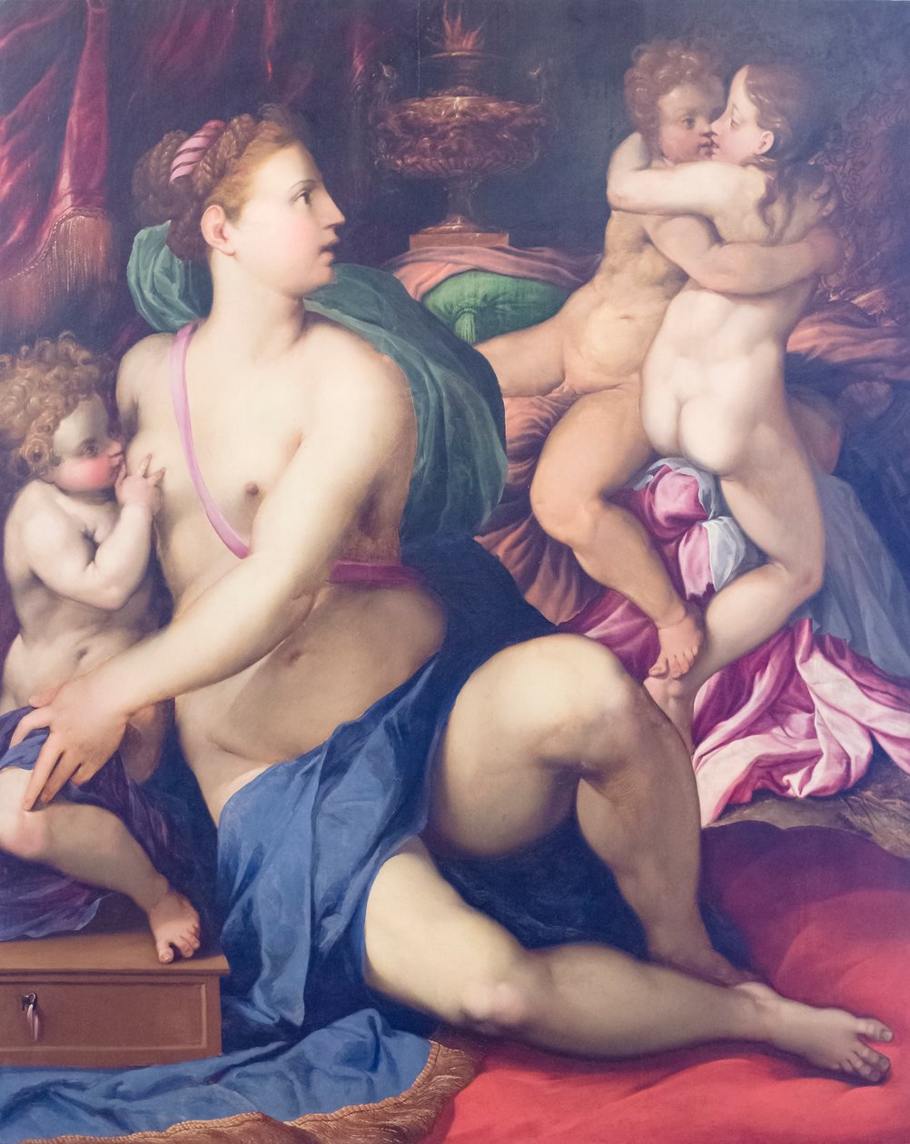 Alegoria da Caridade de Francesco de Rossi Salviati Cecchino