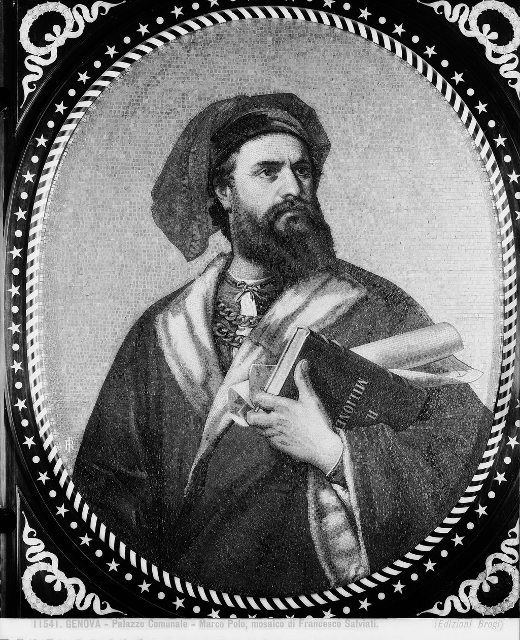 Marco Polo (mosaico) de Francesco de Rossi Salviati Cecchino